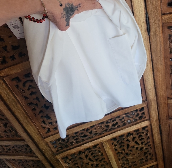 Spiritual Gangster One Shoulder White Dress - Picture 7 of 7